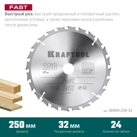 Диск пильный FAST, повышенный ресурс 36950-250-32 купить в Урае