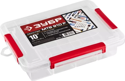 Органайзер ЗУБР &quot;МАСТЕР&quot; для крепежа и принадлежностей, 252х176х58мм (10&quot;) 38193-10 купить в Урае