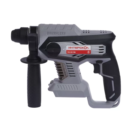 Профессиональный трехрежимный перфоратор с бесщеточным (вентильным) двигателем ИНТЕРСКОЛ ПА-24/18В аккумуляторный Li-ion АПИ (кейс, без аккум. и ЗУ) купить в Урае