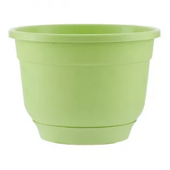 Горшок Флокс с поддоном салатовый 5,5 л PALISAD 69219 купить в Урае