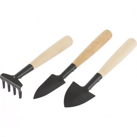 Набор по уходу за комнатными растениями деревянная рукоятка (лопатка, пика, грабли) Palisad 63042 купить в Урае