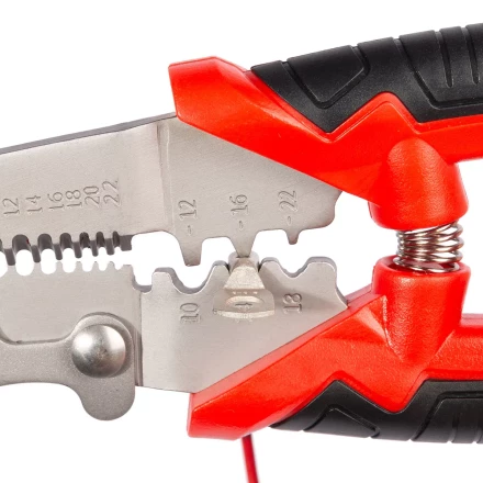 Многофункциональный стриппер КВТ WSS-03 для снятия изоляции с проводов 0.35–6.0 мм (102400) купить в Урае