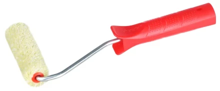 Мини-валик ЗУБР &quot;МАСТЕР&quot; &quot;СИНТЕКС&quot; малярный в сборе, бюгель 6 мм, 15х100 мм 03504-10 купить в Урае