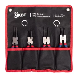 Набор съемников стопорных колец КВТ НКС-03, 140 мм, 4 шт. (84384)