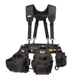 Комплект быстросъемных поясных сумок с ремнем-кушаком и разгрузочными лямками КВТ СМ-14 (102653)