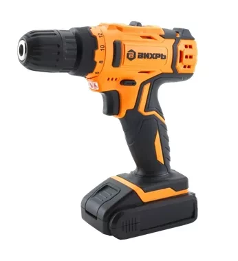 Дрель-шуруповерт аккумуляторная Вихрь ДА-12Л-2КА купить в Урае