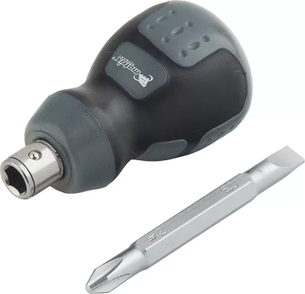 Отвертка комбинированная SL6,0 / Ph2 х 38 мм CrМо двухкомп. рукоятка MATRIX MASTER 11581 купить в Урае