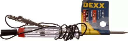 Пробник напряжения DEXX, автомобильный, 6-24В, 120мм 25731-24V купить в Урае