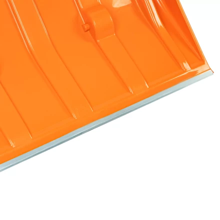 Движок для уборки снега пластиковый, 795х435х1280 мм, стальная рукоятка, усиленный, Сибртех 61669 купить в Урае