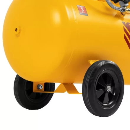 Компрессор безмасляный, малошумный DLS 1800/100,1800 Вт, 3x600, 100 л, 345 л/мин// Denzel 58028 купить в Урае