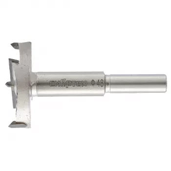 Сверло Форстнера по дереву 48 мм цилиндрический хвостовик СИБРТЕХ 704848 купить в Урае