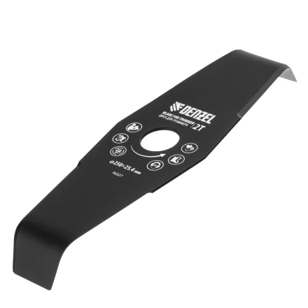 Диск для триммера  мульчирующий, 250 х 25,4 толщина 3 мм, 2 лезвия// Denzel 96327 купить в Урае