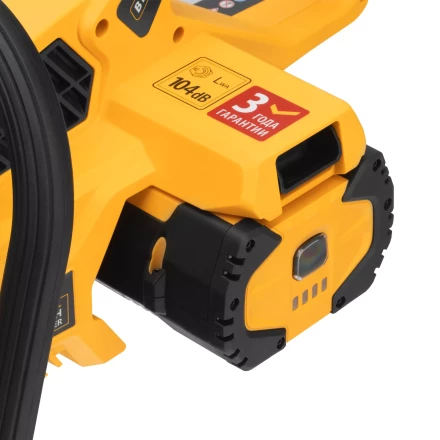 Пила цепная аккумуляторная  бесщет., Denzel RCS 400-62, 400 мм, Li-ion, 62В купить в Урае