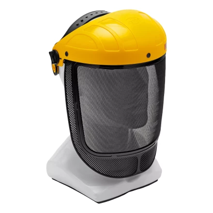 Щиток защитный лицевой с сеткой Denzel &quot;СВОНА&quot; НС-01 &quot;ЛЮКС&quot;, плавная регулировка храповик, 89196 купить в Урае