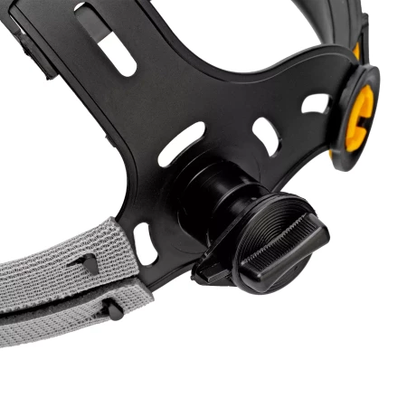 Щиток защитный лицевой с сеткой Denzel &quot;СВОНА&quot; НС-01 &quot;ЛЮКС&quot;, плавная регулировка храповик, 89196 купить в Урае