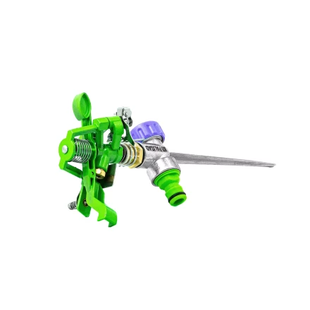 Разбрызгиватель латунный Palisad 654128, импульсный, с регулировкой угла горизонт. распыления до 26 м купить в Урае