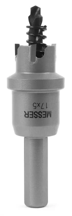ТСТ коронка MESSER 17X5 с центрирующим сверлом и толкающей пружиной купить в Урае
