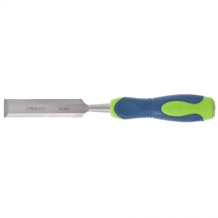 Долото-стамеска 24мм двухкомпонентная рукоятка Сибртех артикул 24489 купить в Урае