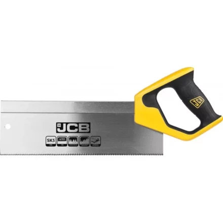 Пила JCB для стусла, полотно из стали SK5, 3-х гранные зубья, двухкомпонентная рукоятка, усиленный обушок, 300мм JSW001 купить в Урае
