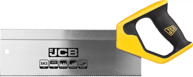 Пила JCB для стусла, полотно из стали SK5, 3-х гранные зубья, двухкомпонентная рукоятка, усиленный обушок, 300мм JSW001 купить в Урае