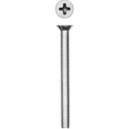Винт DIN 965, M5 x 50 мм, 5 шт, кл. пр. 4.8, оцинкованный, ЗУБР 303116-05-050 купить в Урае
