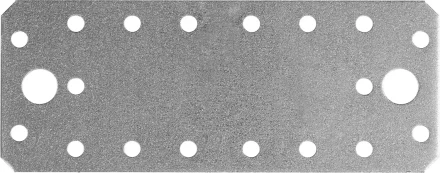 Крепежная пластина ЗУБР &quot;МАСТЕР&quot;, 140х55мм, 1шт 310236-140-55 купить в Урае