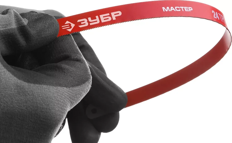 Полотно ЗУБР "МАСТЕР" по металлу 24 TPI  (шаг 1.0мм), Универсальное, 2шт 15853-24-2 купить в Урае