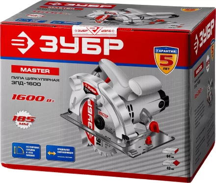 Пила циркулярная ЗПД-1600 серия МАСТЕР купить в Урае