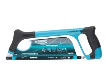 Ножовка по металлу GROSS PIRANHA 300 мм трехкомпонентная металлопластиковая рамка 77602 купить в Урае