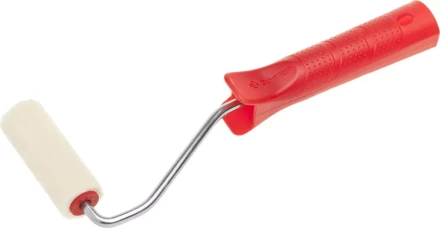 Мини-валик ЗУБР &quot;ЭКСПЕРТ&quot; &quot;ВЕЛЮР&quot;, 100% шерсть, ворс 4мм, ручка 6мм, d=15/70мм 03536-07 купить в Урае