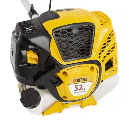 Триммер бензиновый DTL-52S, 52 см3, разъемная штанга, состоит из 2 частей Denzel 96266 купить в Урае
