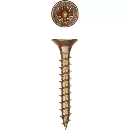 Шурупы ЗУБР &quot;МАСТЕР&quot; по дереву желтопассивированные, 3.5x35мм, 500шт 4-300391-35-035 купить в Урае