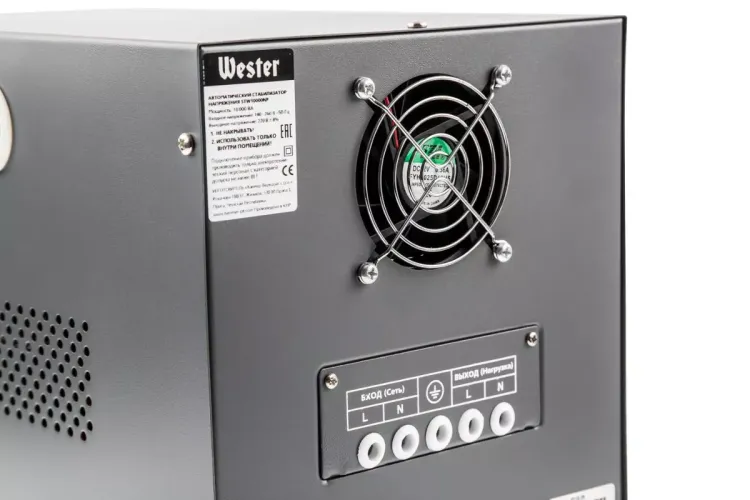 Стабилизатор напряжения WESTER STW10000NP купить в Урае