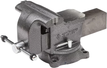 Тиски ЗУБР &quot;МАСТЕР&quot; слесарные поворотные, 200мм 3258-200 купить в Урае