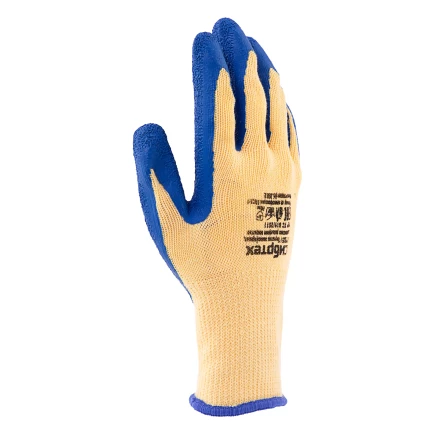 Перчатки трикотажные, полиэфирные, латексное рельефное покрытие, размер 9// Сибртех 677525 купить в Урае