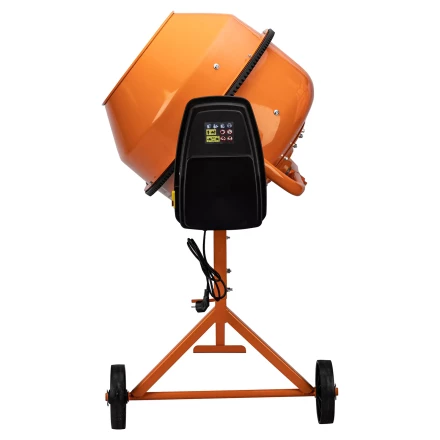 Бетоносмеситель БСЕ-140П, 140 л, 500 Вт, полиамидный венец// Сибртех 95507 купить в Урае