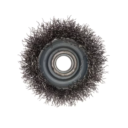 Щетка для УШМ, 65 мм, М14, "чашка", витая проволока 0.3 мм Сибртех 746037 купить в Урае