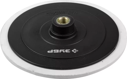 Тарелка опорная ЗУБР &quot;МАСТЕР&quot; пластиковая для полировальной машины на липучке, d 180 мм, М14 35785 купить в Урае