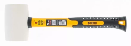 Киянка резиновая, 16 oz, белая резина, фибергласовая рукоятка Denzel 7711196 купить в Урае