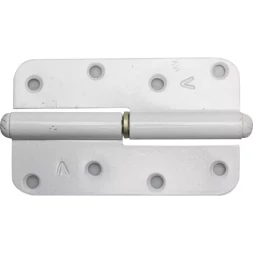 Петля накладная стальная "ПН-110", цвет бронзовый металлик, левая, 110мм 37655-110L