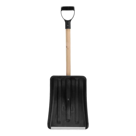 Лопата для уборки снега полипропиленовая Sparta, 275х365х870 мм, деревянный черенок, Россия 61653 купить в Урае