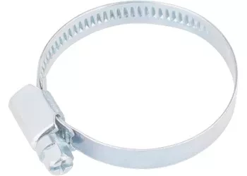 Хомуты из нержавеющей стали стандартное болтовое крепление 90-110 мм 25шт ширина 9мм СИБРТЕХ 47588 купить в Урае