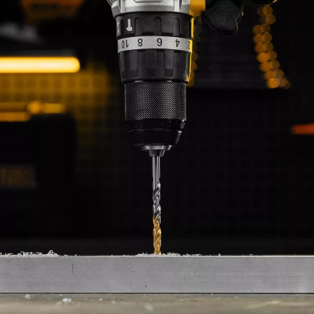 Сверло спиральное по металлу Denzel 5,5 x 93 мм, Р6М5, Golden Tip 718234 купить в Урае