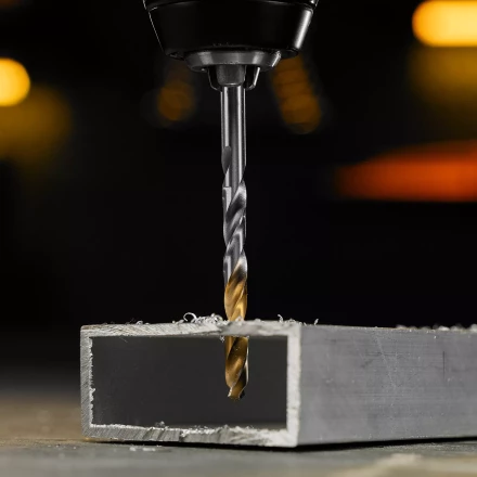 Сверло спиральное по металлу Denzel 5,5 x 93 мм, Р6М5, Golden Tip 718234 купить в Урае