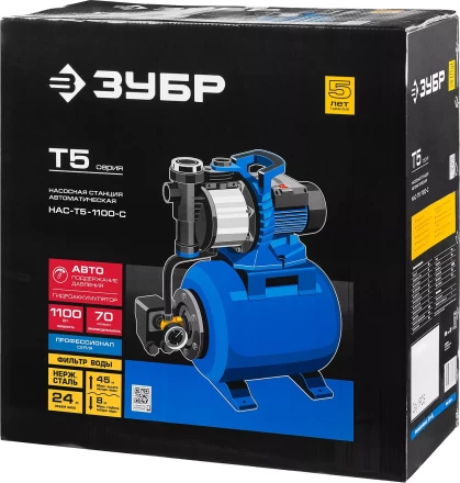 Насосная станция корпус из нержавеющей стали НАС-Т5-1100-С серия ПРОФЕССИОНАЛ купить в Урае