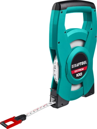 Мерная лента геодезическая со стальным нейлоновым полотном и х4 смоткой 34185-100 купить в Урае