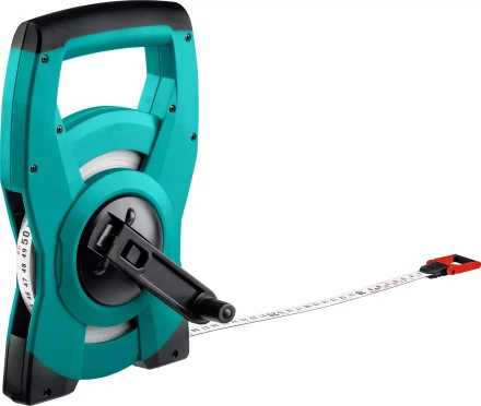 Мерная лента геодезическая со стальным нейлоновым полотном и х4 смоткой 34185-100 купить в Урае