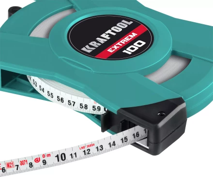 Мерная лента геодезическая со стальным нейлоновым полотном и х4 смоткой 34185-100 купить в Урае