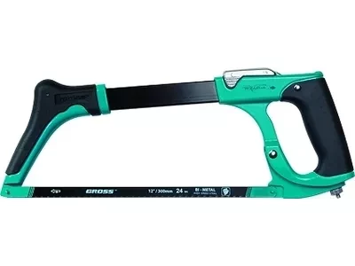 Ножовка по металлу GROSS PIRANHA 300 мм рычажный механизм натяжения полотна 77604 купить в Урае