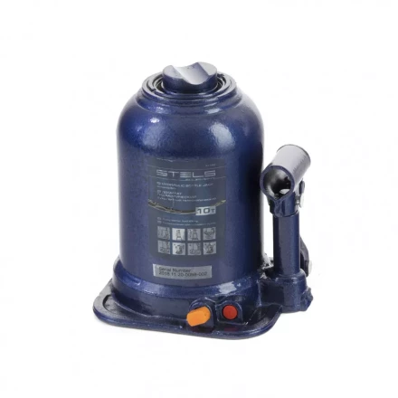 Домкрат гидравлический бутылочный телескопический 10 т подъем 180-450 мм Stels 51148 купить в Урае